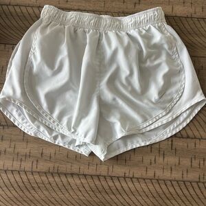 White Nike Athletic Shorts